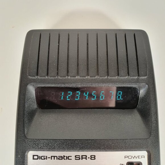 Retro Digi-Matic SR-8 Calculator - Picture 3 of 10